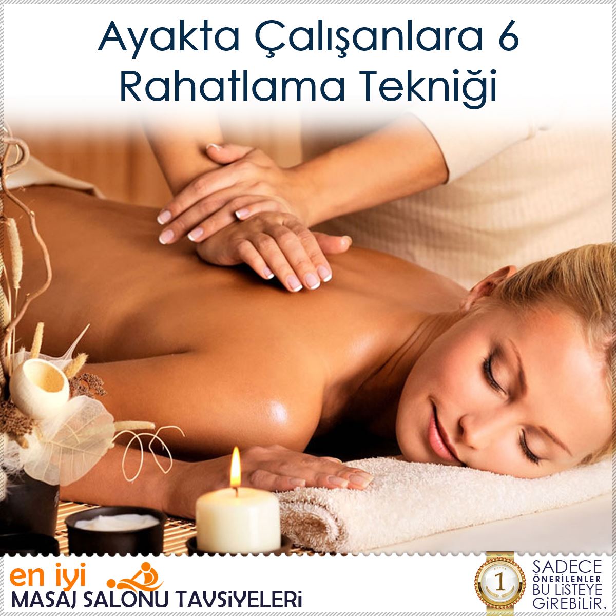 Ayakta Çalışanlara 6 Rahatlama Tekniği : Kapak Görseli