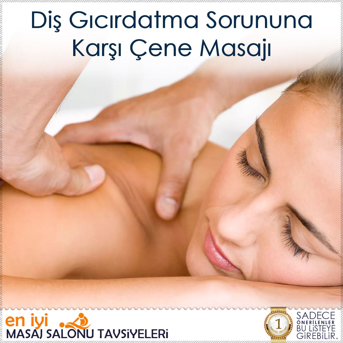 Diş Gıcırdatma Sorununa Karşı Çene Masajı