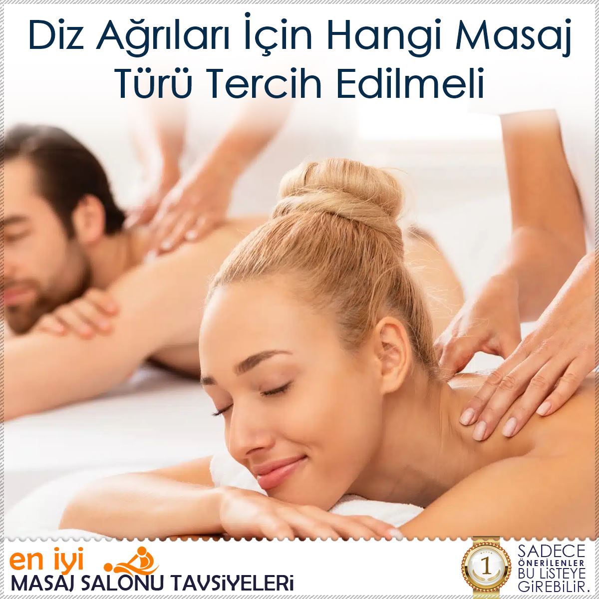 Diz Ağrıları İçin Hangi Masaj Türü Tercih Edilmeli : Kapak Görseli