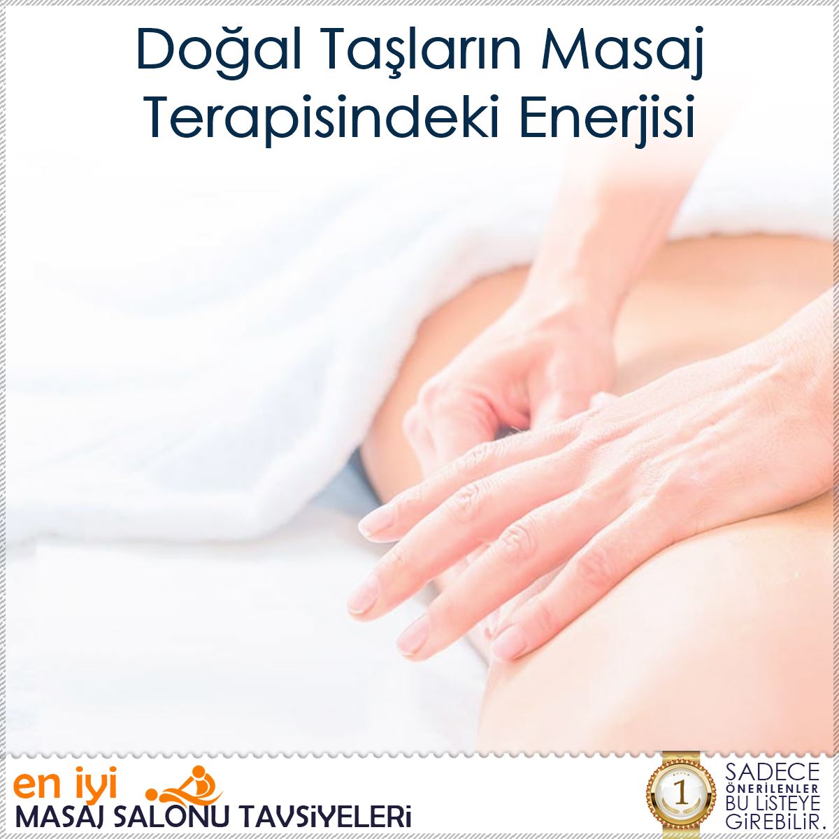 Doğal Taşların Masaj Terapisindeki Enerjisi : Kapak Görseli