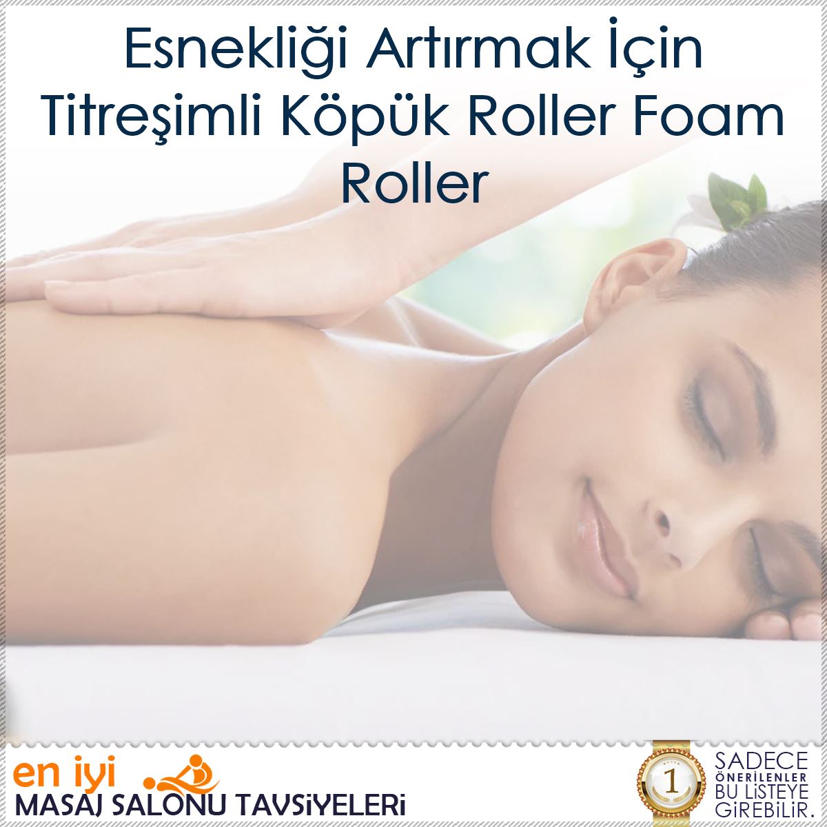Esnekliği Artırmak İçin Titreşimli Köpük Roller Foam Roller
