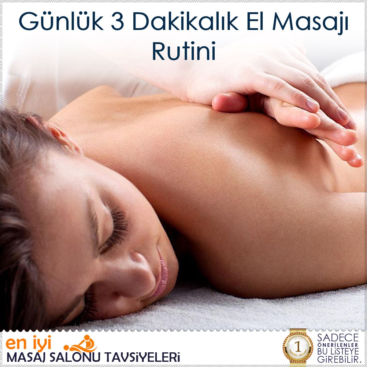 Günlük 3 Dakikalık El Masajı Rutini : Kapak Görseli