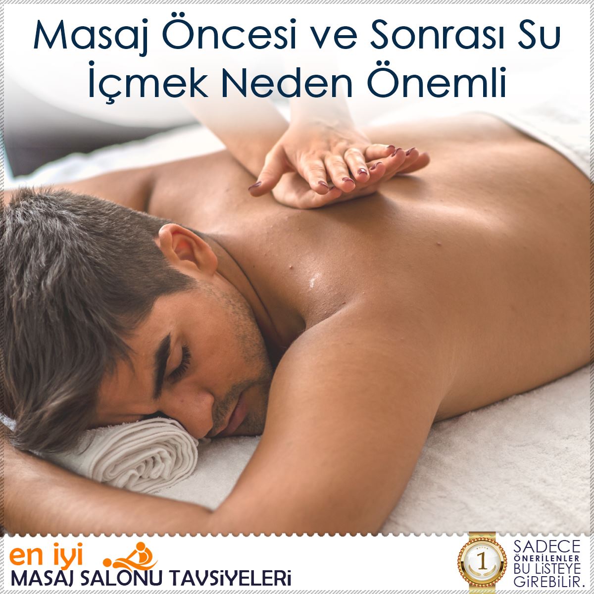 Masaj Öncesi ve Sonrası Su İçmek Neden Önemli : Kapak Görseli