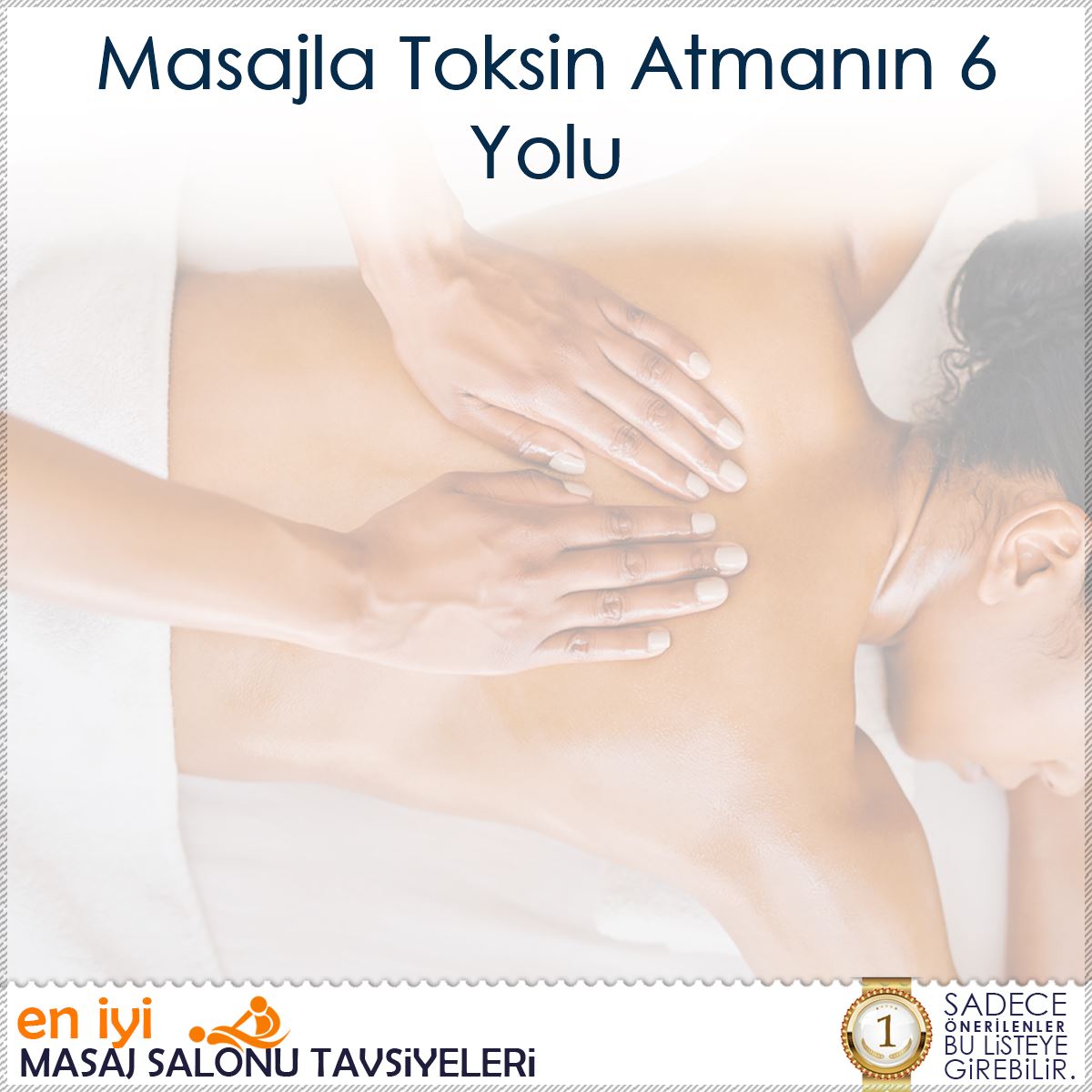 Masajla Toksin Atmanın 6 Yolu : Kapak Görseli