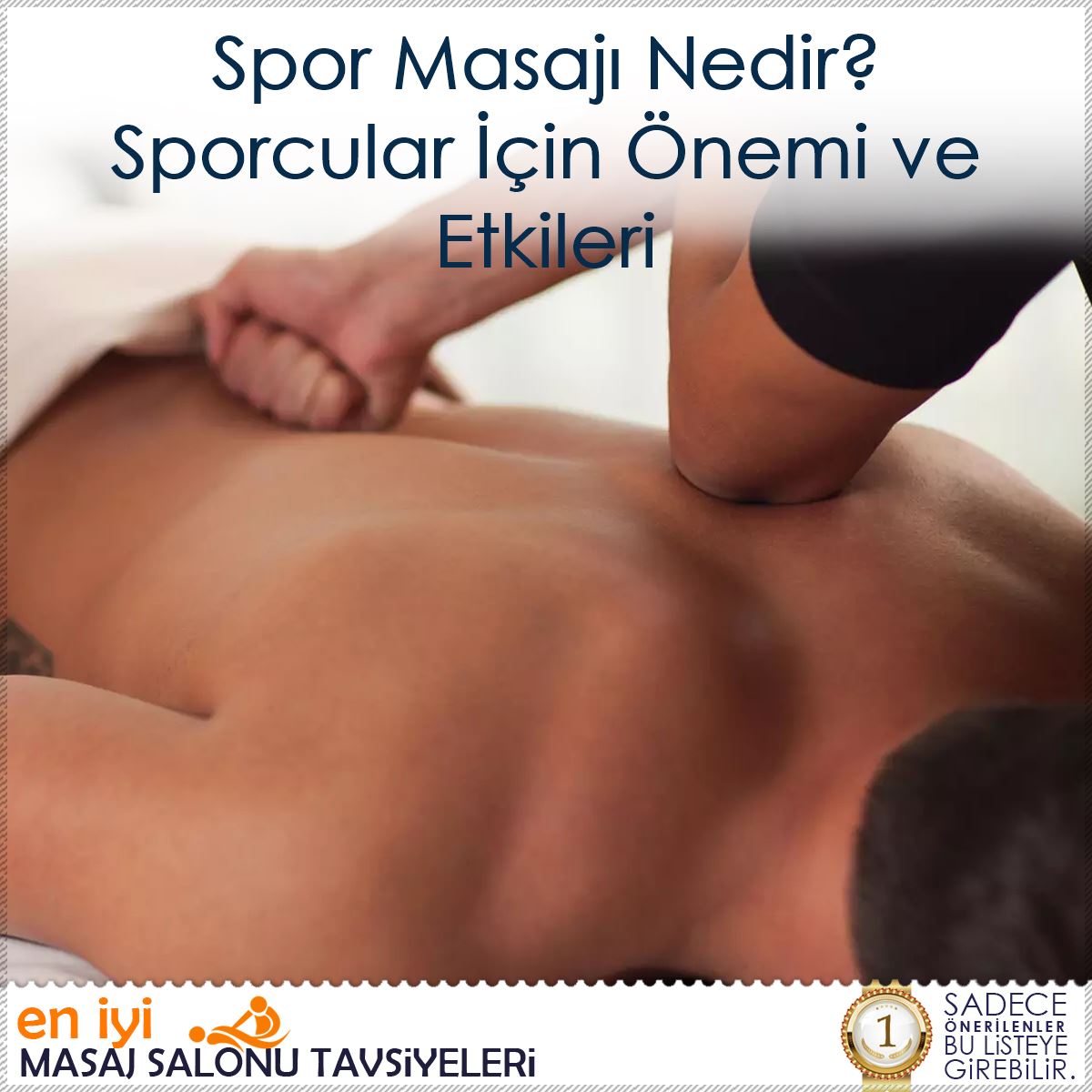 Spor Masajı Nedir? Sporcular İçin Önemi ve Etkileri : Kapak Görseli