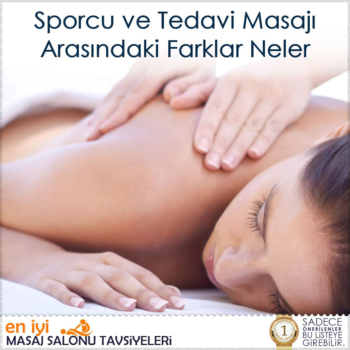 Sporcu ve Tedavi Masajı Arasındaki Farklar Neler : Kapak Görseli